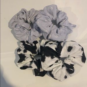 Scrunchies! (Cow and floral)